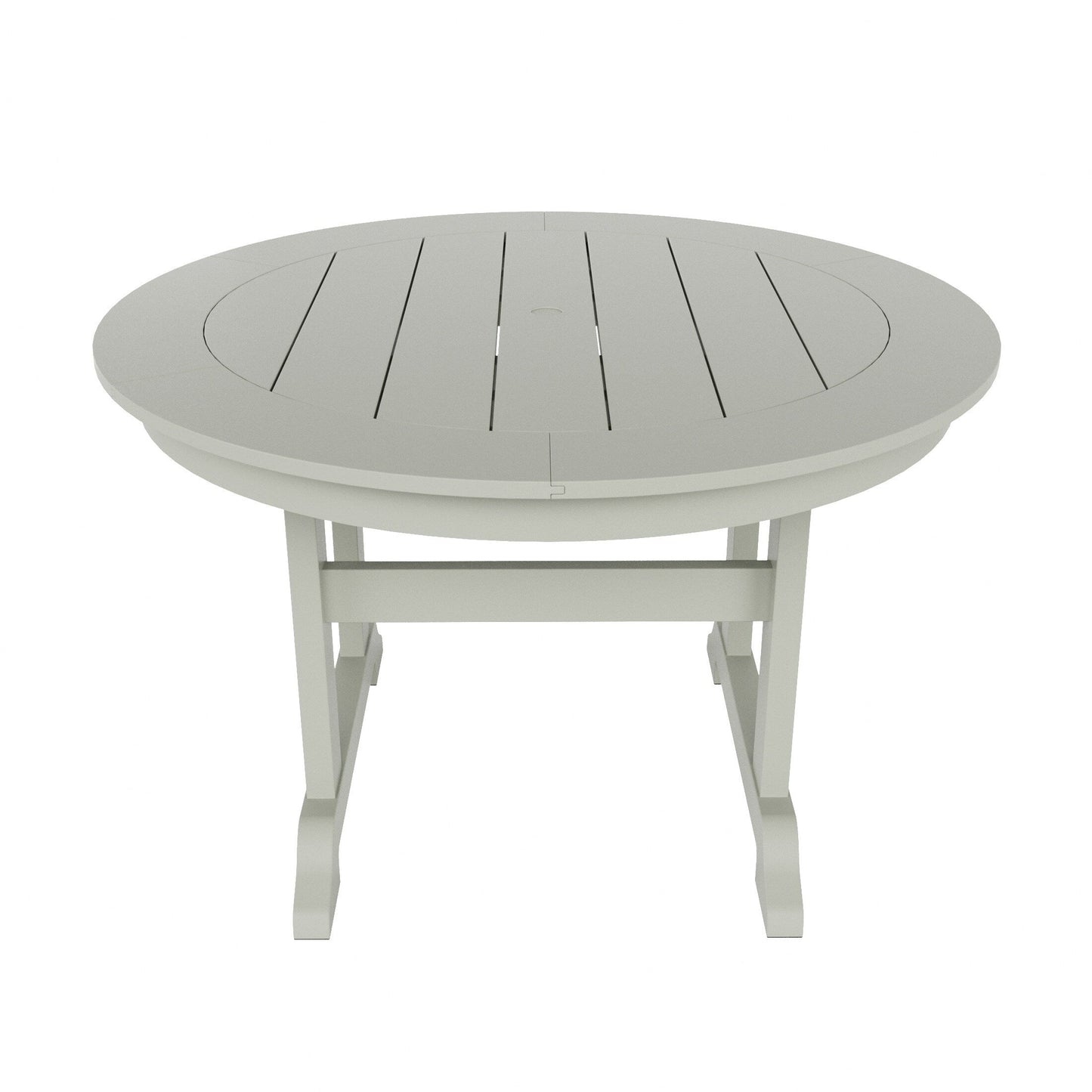 Polytrends Laguna Hdpe All Weather Outdoor Patio Dining Set with Round Table, Armchairs (5-Piece Set)