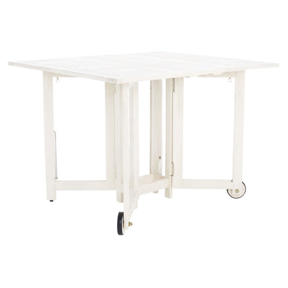SAFAVIEH Outdoor Brandy 5-Piece Outdoor Dining Table Set - 43Wx35Dx29H